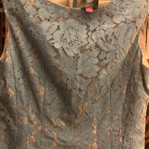 Blue lace Dress Vince Camuto